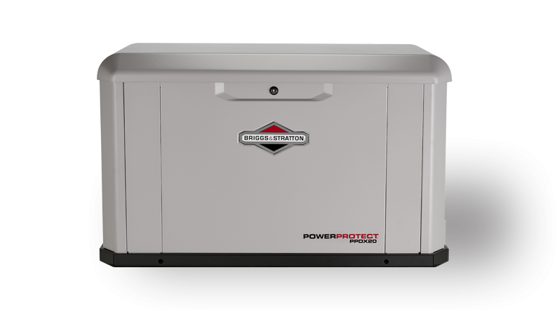 Briggs and Stratton power protect home backup generators 20kw.